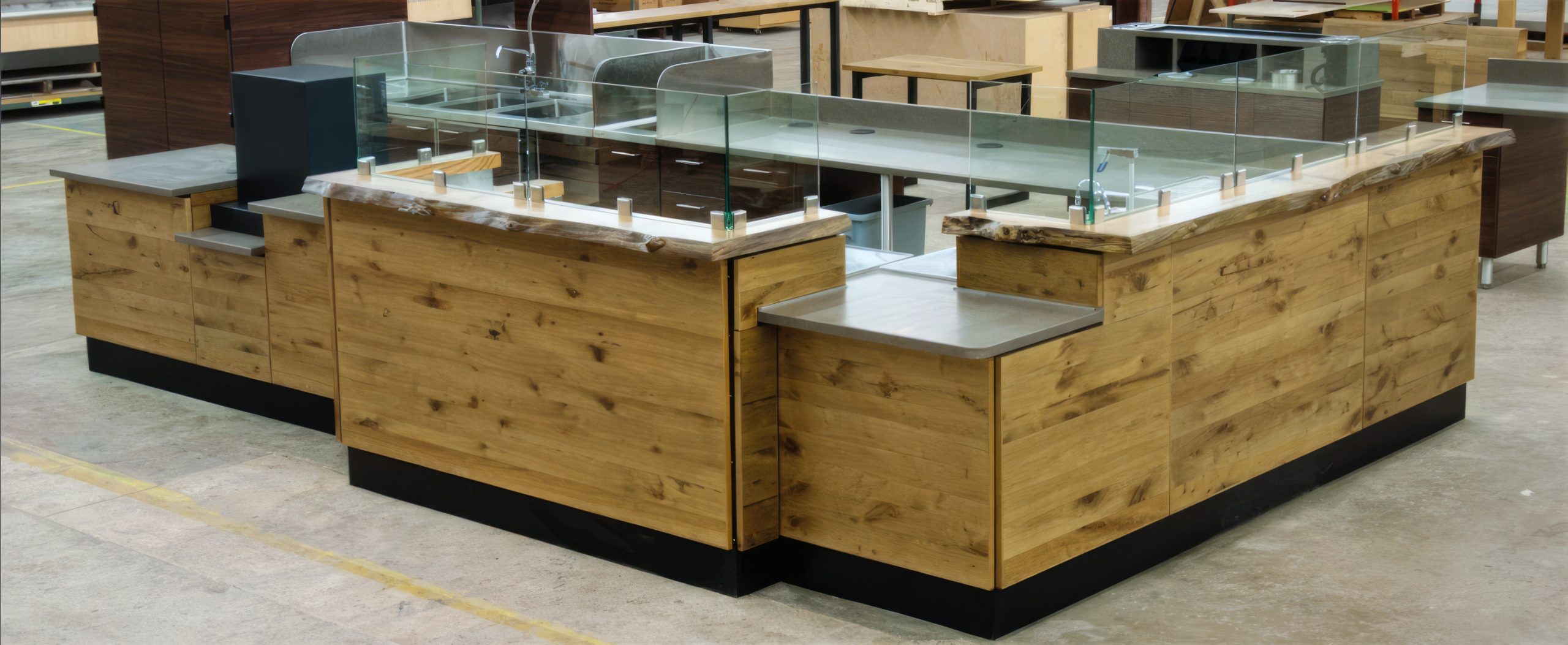 Custom-Wood-Barista-Bar - Bishop Fixtures